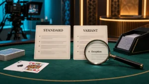 Live Casino Rule Variants: Reading the Terms | ABC8